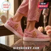 Thank You Dolly Parton Pink Air Force 1 Custom Sneakers featuring Dolly portraits, butterflies, and Jolene script text.
