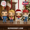 The Dukes of Hazzard 2026 Christmas Advent Calendar ornaments featuring Bo, Luke, Daisy, and Uncle Jesse figurines.