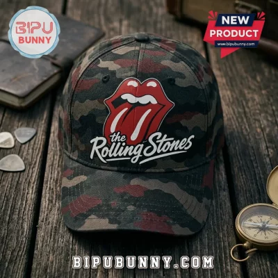 The Rolling Stones Camouflage Classic Cap