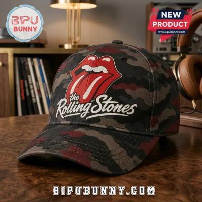 The Rolling Stones Camouflage Classic Cap