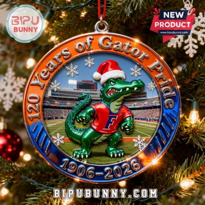 University of Florida Gators 120 Years Christmas Ornament