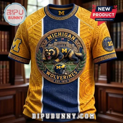 University of Michigan Wolverines NCAA Mascot T-Shirt