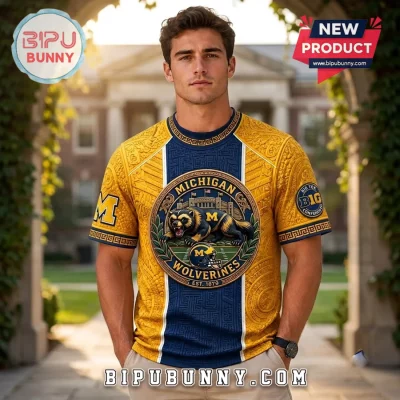 University of Michigan Wolverines NCAA Mascot T-Shirt