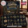 University of Notre Dame 24 Days Christmas Advent Calendar 2026 featuring blue box with gold stadium and team ornaments.