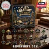 University of Notre Dame 24 Days Christmas Advent Calendar 2026 featuring blue box with gold stadium and 24 team ornaments.