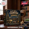 University of Notre Dame 24 Days Christmas Advent Calendar 2026 featuring Fighting Irish stadium imagery and gold accents.