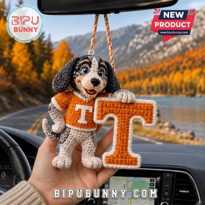 University of Tennessee Mascot Crochet Car Ornament University of Tennessee Mascot Crochet Car Ornament