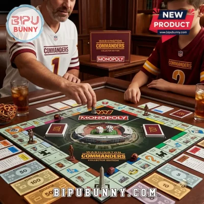 Washington Commanders Collector Edition Monopoly Board Game