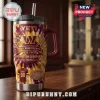 Washington Commanders Tie-Dye 40oz Handle Tumbler featuring team logo, 94th anniversary text, and stadium graphic.