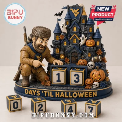 West Virginia Mountaineers Halloween Countdown Calendar West Virginia Mountaineers Halloween Countdown Calendar