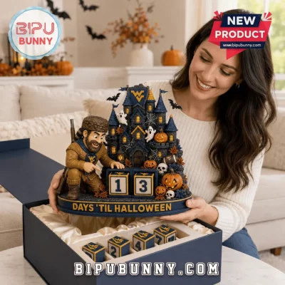 West Virginia Mountaineers Halloween Countdown Calendar