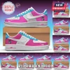 WNBA All Teams Barbie Edition Custom Air Force 1 Sneakers featuring pink, white, and teal colors with team logos.