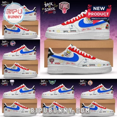 WNBA Team Back to School Custom Nike Air Force 1 Sneakers WNBA Team Back to School Custom Nike Air Force 1 Sneakers