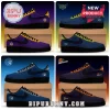 WNBA Teams All-Star Back 2 Black Nike Air Force 1 featuring team logos, black midsoles, and diverse team color schemes.