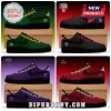 WNBA Teams All-Star Back 2 Black Nike Air Force 1 featuring team colorways for Fire, Valkyries, and Aces on shoe boxes.