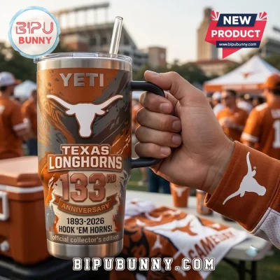 YETI Texas Longhorns 133rd Anniversary YETI Stanley Tumbler