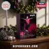 Yungblud 2026 Holiday Advent Calendar featuring a portrait of Yungblud on a purple grid box against holiday decor.