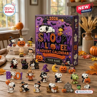 2026 Snoopy Halloween Custom Advent Calendar