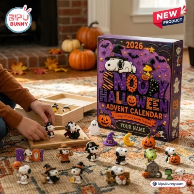 2026 Snoopy Halloween Custom Advent Calendar