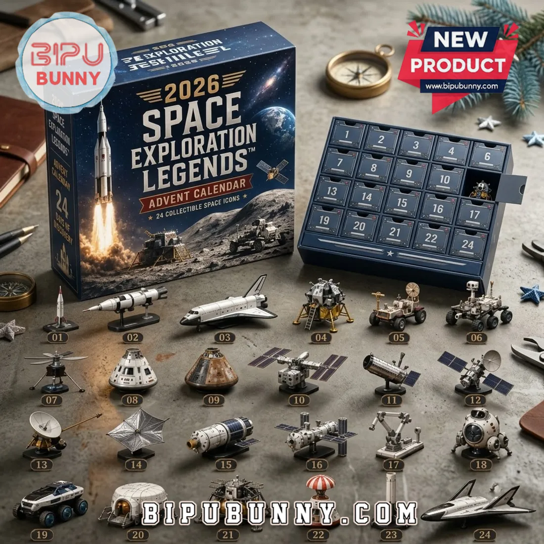2026 Space Exploration Legends Advent Calendar 2026 Space Exploration Legends Advent Calendar