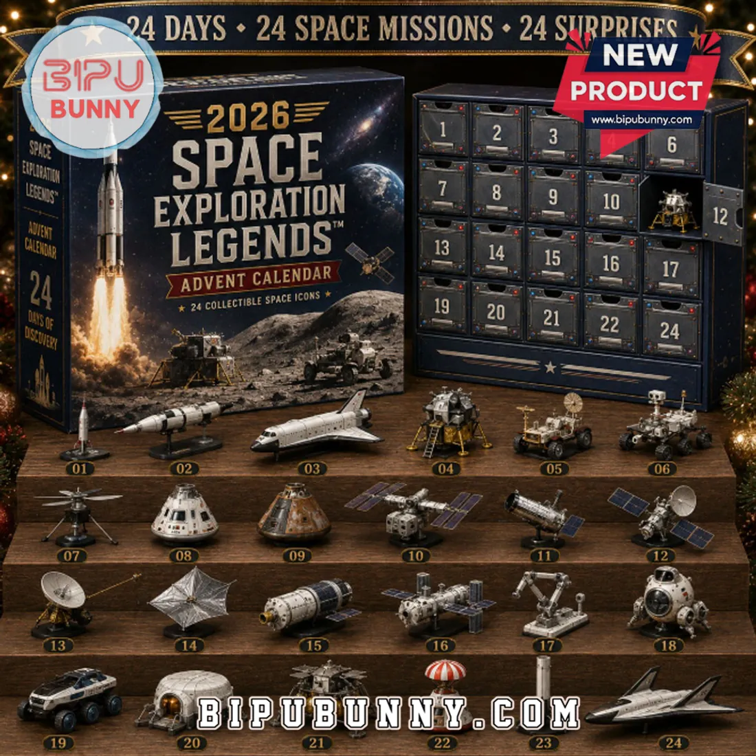 2026 Space Exploration Legends Advent Calendar 2026 Space Exploration Legends Advent Calendar