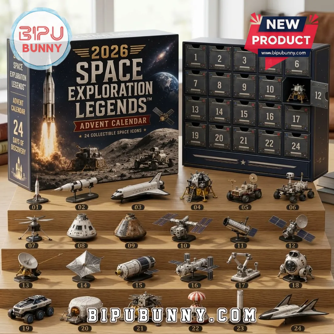 2026 Space Exploration Legends Advent Calendar 2026 Space Exploration Legends Advent Calendar