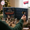24 Days of Opossum Magic Advent Calendar 2026 features a blue box with numbered drawers and 24 miniature opossum figures.
