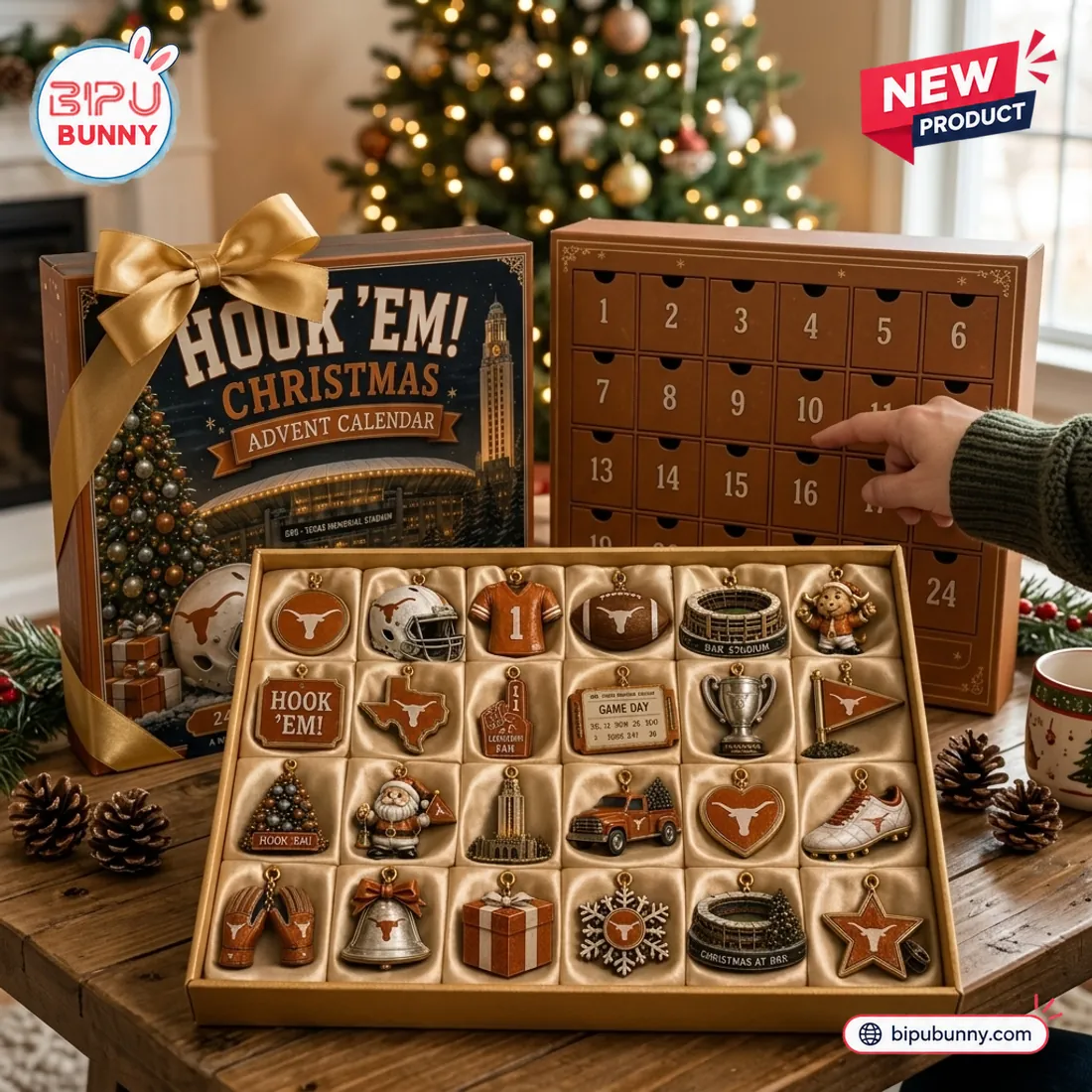 24 Days Of Texas Longhorns Christmas Advent Calendar 24 Days Of Texas Longhorns Christmas Advent Calendar