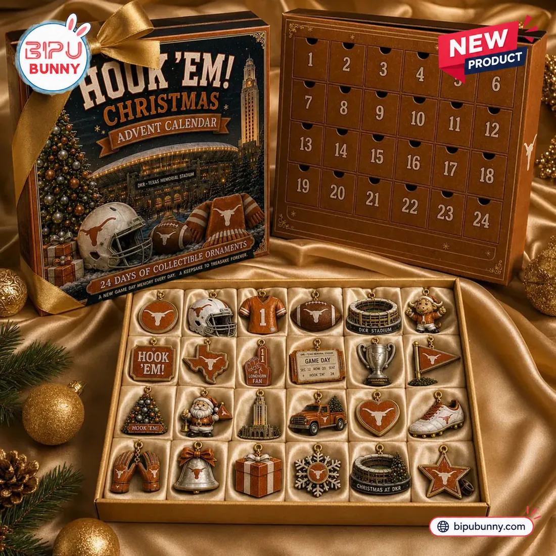 24 Days Of Texas Longhorns Christmas Advent Calendar 24 Days Of Texas Longhorns Christmas Advent Calendar