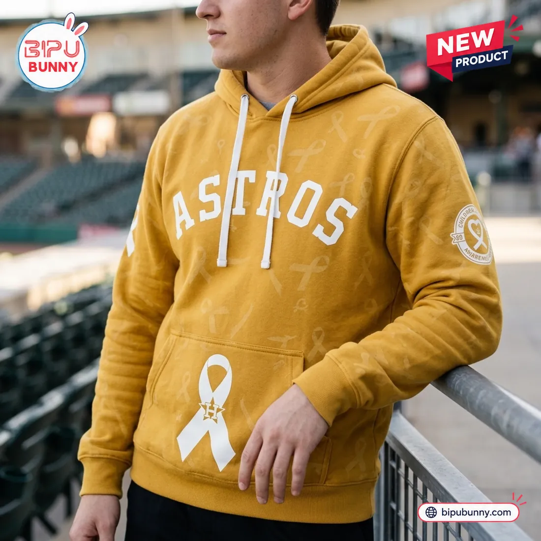 All Team MLB x Childhood Cancer Awareness Hoodie 2026 All Team MLB x Childhood Cancer Awareness Hoodie 2026
