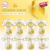 All Team MLB x Childhood Cancer Awareness Month white baseball jerseys featuring gold ribbons and individual team logos.