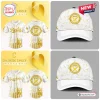 All Team MLB x Childhood Cancer Awareness Month white baseball jersey featuring gold ribbon patterns and team logos.
