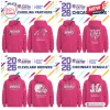 All Team NFL x Crucial Catch Pink Hoodie 2026 collection featuring front and back views for Panthers, Bears, Browns, Bengals.