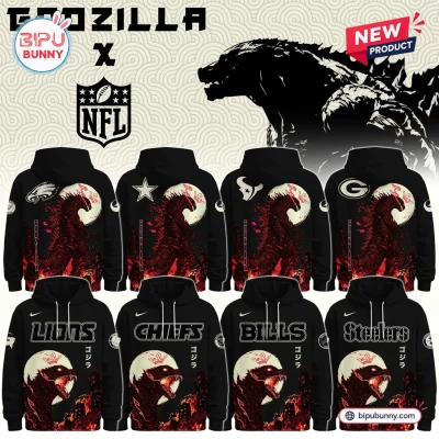 All Team NFL x Godzilla Minus Zero Hoodie