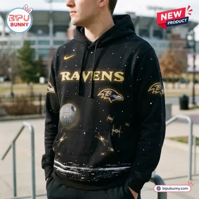 All Team NFL x Star Wars The Mandalorian Grogu Hoodie
