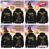 All Team NFL x Star Wars The Mandalorian Grogu Hoodie collection featuring team logos, space graphics, and character art.