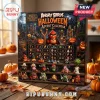 Angry Birds Halloween 2026 Spooky Edition Advent Calendar box featuring twenty-four numbered doors and miniature bird figures.