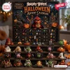 Angry Birds Halloween Advent Calendar 2026 featuring 24 numbered doors and various spooky themed collectible figurines.