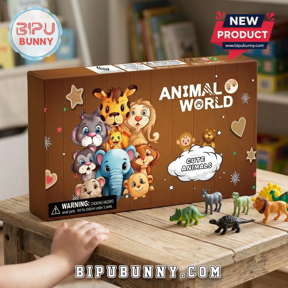 Animal World Miniature Animal Figurine Advent Calendar Animal World Miniature Animal Figurine Advent Calendar