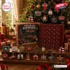 Arsenal FC Christmas Advent Calendar 2026 featuring 24 numbered doors and themed football club ornament collectibles.
