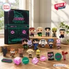 Ateez Golden Hour Part 5 Advent Calendar 2026 box with K-pop themed vinyl figures, enamel pins, and colorful accessories.