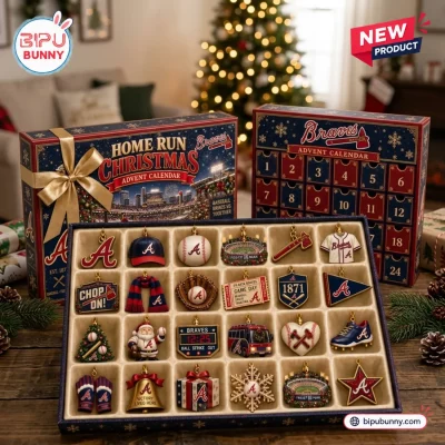 Atlanta Braves Ornament Christmas Advent Calendar