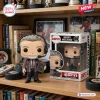 Barry Melrose ESPN Vinyl Figure featuring a gray-haired analyst in a plaid blazer, headphones, and a hockey tactic board.