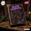 Black Sabbath 2026 Legacy Advent Calendar featuring gothic purple text, a stone archway, and skeletal illustrations on box.