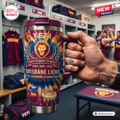 Brisbane Lions 2024-2026 YETI Stanley Tumbler
