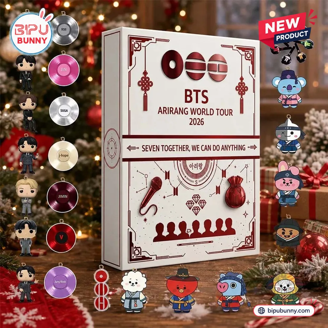 BTS Arirang World Tour 2026 Advent Calendar BTS Arirang World Tour 2026 Advent Calendar