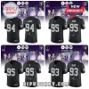 BTS x Las Vegas Raiders Custom Football Jersey featuring player names J-Hope, Jimin, V, and Suga on black athletic shirts.