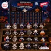 Buffalo Bills Halloween Ghost Advent Calendar 2026 featuring 24 numbered slots with team-themed spooky ghost figurines.