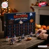 Buffalo Bills Halloween Ghost Advent Calendar 2026 with twenty-four numbered compartments and small team-themed ghost figurines.