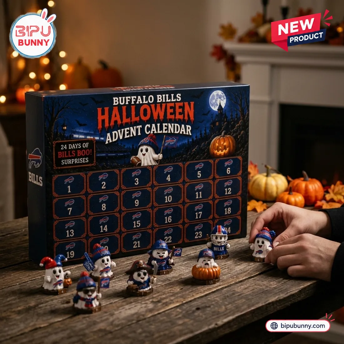 Buffalo Bills Halloween Ghost Advent Calendar 2026 Buffalo Bills Halloween Ghost Advent Calendar 2026